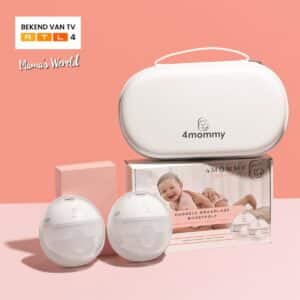 4mommy Embrace Combi Deal - Dubbele handsfree borstkolf met opbergcase