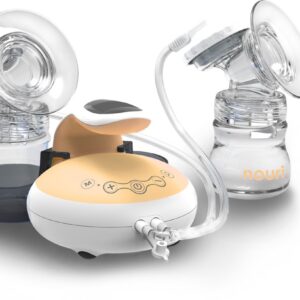 TensCare Nouri Duo-Borstkolf - Dubbele Elektrische Borstkolf met 17 Zuigniveaus en 4 Frequenties